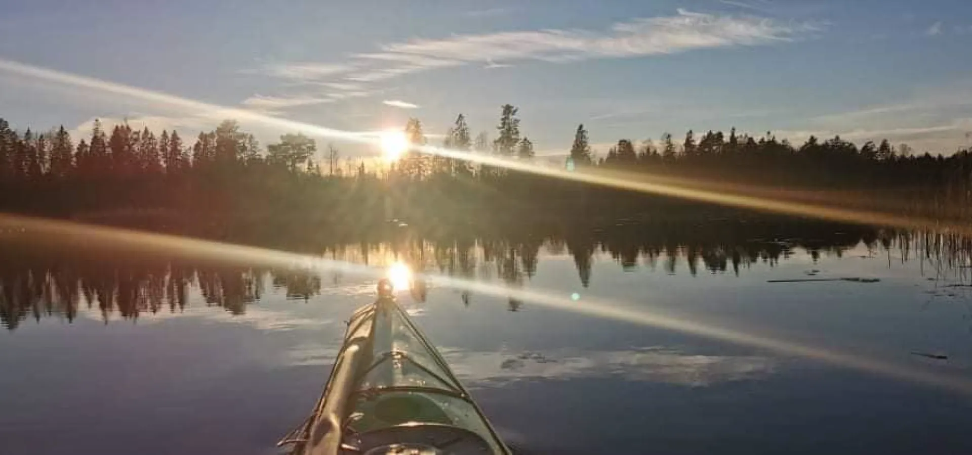 Paddla kajak eller kanot