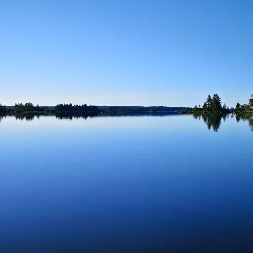 Stilla havsyta kustbandet vid Axmar bruk